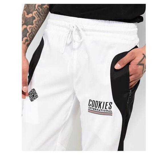Cookies International Costa Azul White Windbreaker Pants - Picture 2 of 4